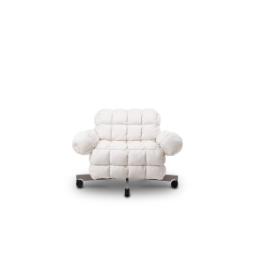 Fotel PARFAIT Skóra Massif White